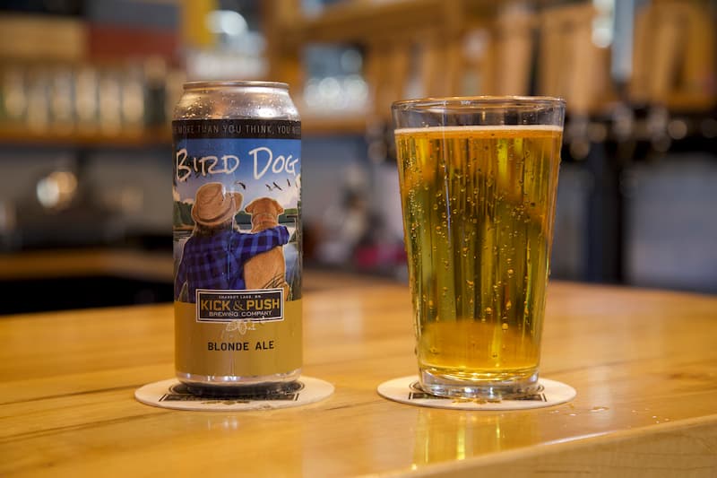 Bird Dog, Canadian-style blonde ale.